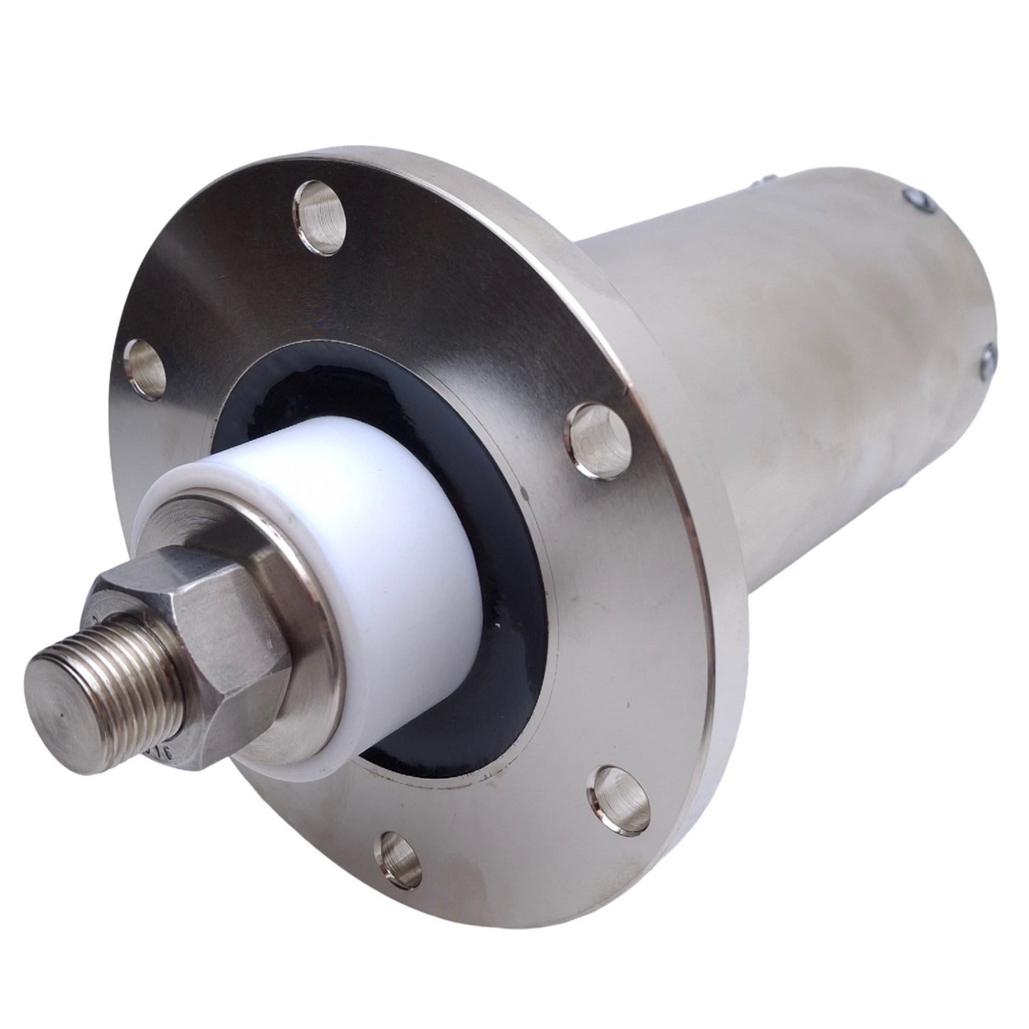 Used T&M Research Products K-500-1 Coaxial Shunt 0.01Ohms, 800MHz, ø5.25in Flange