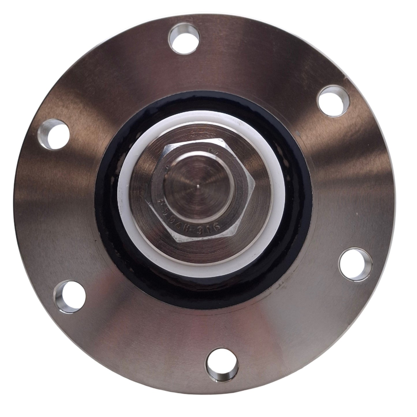 Used T&M Research Products K-500-1 Coaxial Shunt 0.01Ohms, 800MHz, ø5.25in Flange