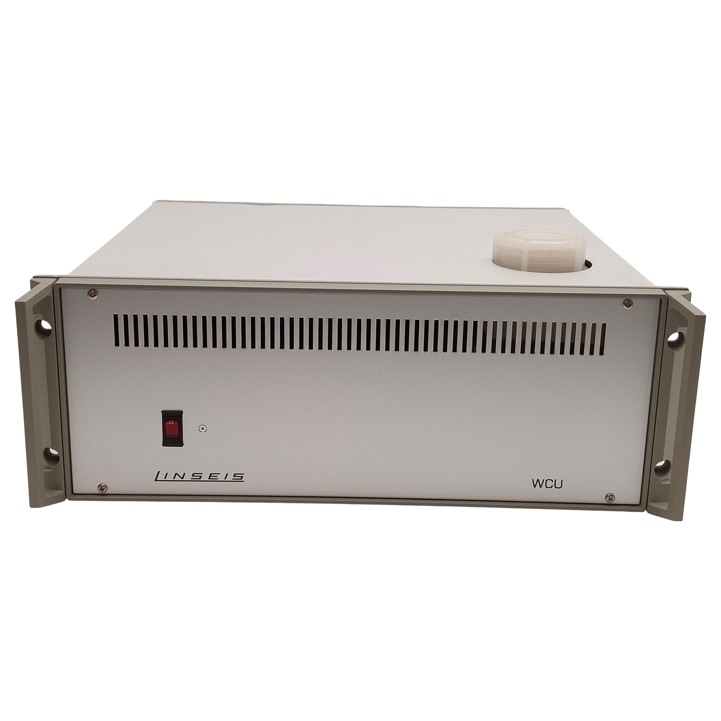 Used Linseis WCU Water Cooling Unit, M12x1.0 Male, ø6mm OD Tube, 230VAC 50/60Hz