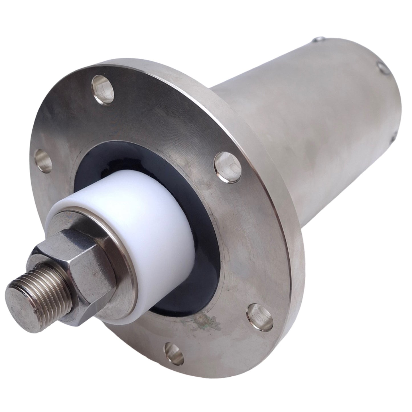 Used T&M Research Products K-500-1 Coaxial Shunt 0.0005 Ohms, 2.2MHz, ø5.25in Flange