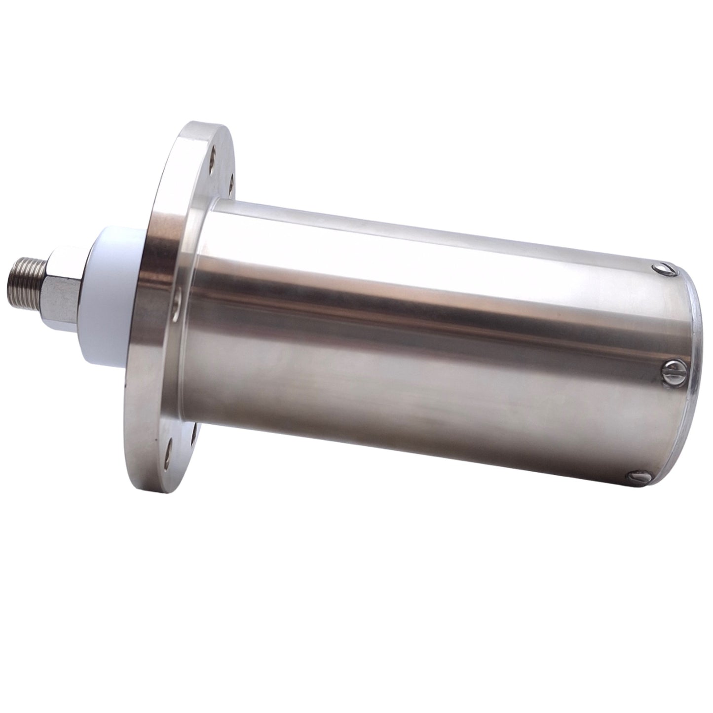 Used T&M Research Products K-500-1 Coaxial Shunt 0.0005 Ohms, 2.2MHz, ø5.25in Flange