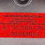 Used T&M Research Products K-500-1 Coaxial Shunt 0.0005 Ohms, 2.2MHz, ø5.25in Flange