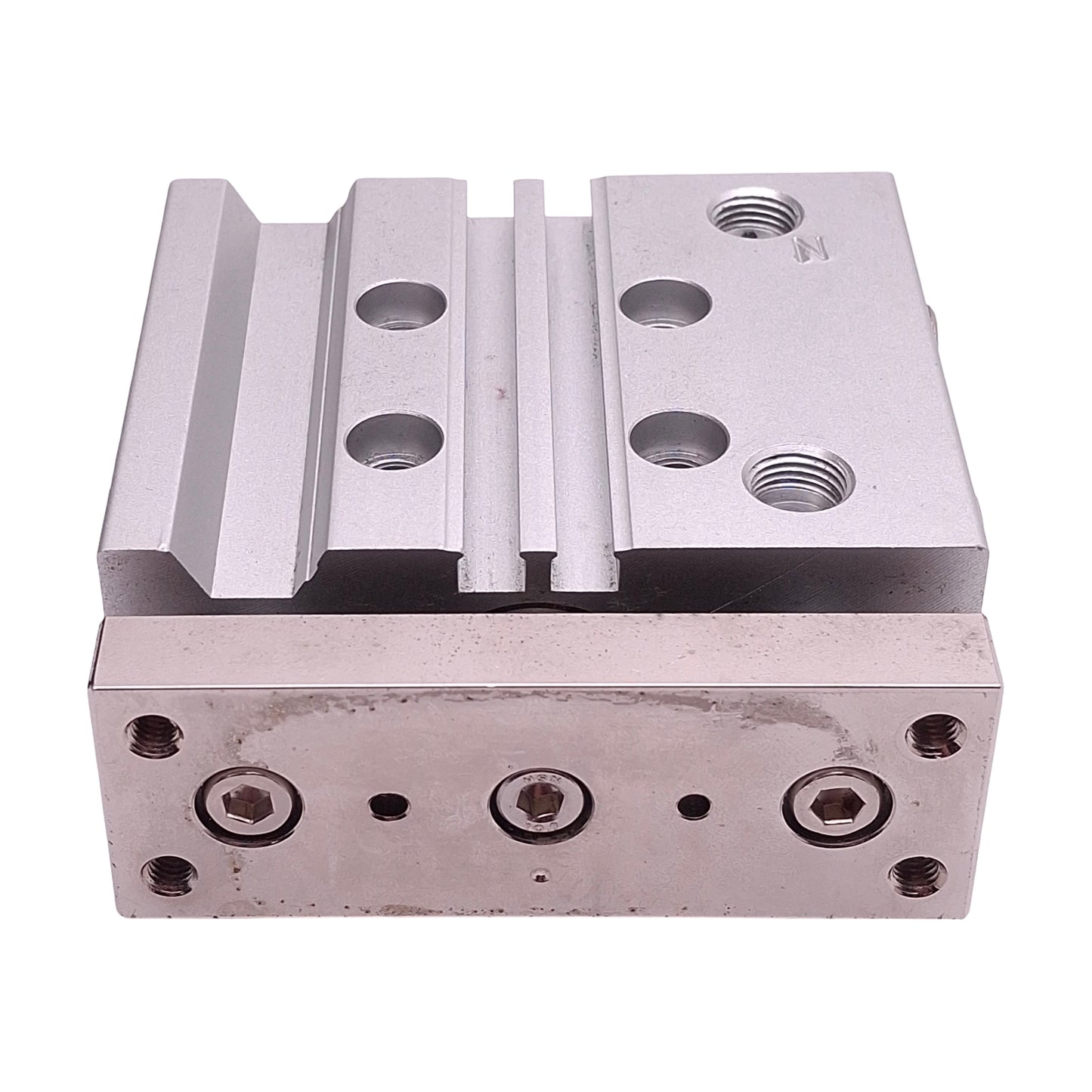 Used SMC MGPL20N-30 Compact Cylinder, ø20mm Bore, 30mm Stroke, 145psi, 1/8in NPT