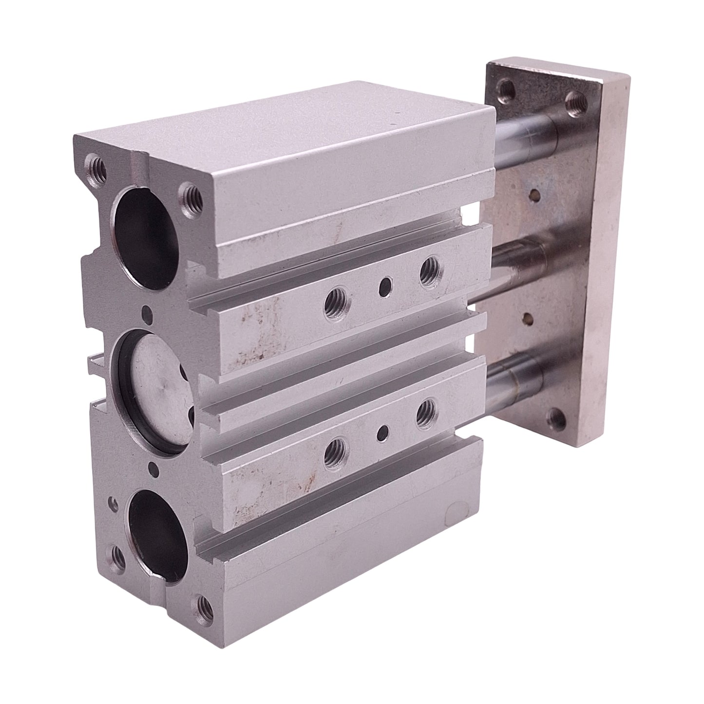 Used SMC MGPL20N-30 Compact Cylinder, ø20mm Bore, 30mm Stroke, 145psi, 1/8in NPT