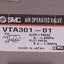 Used SMC VTA301-01 Pneumatic Valve, 3-Way, 1/8in NPT, 0-1.0MPa, 0.2-1.0MPa Pilot