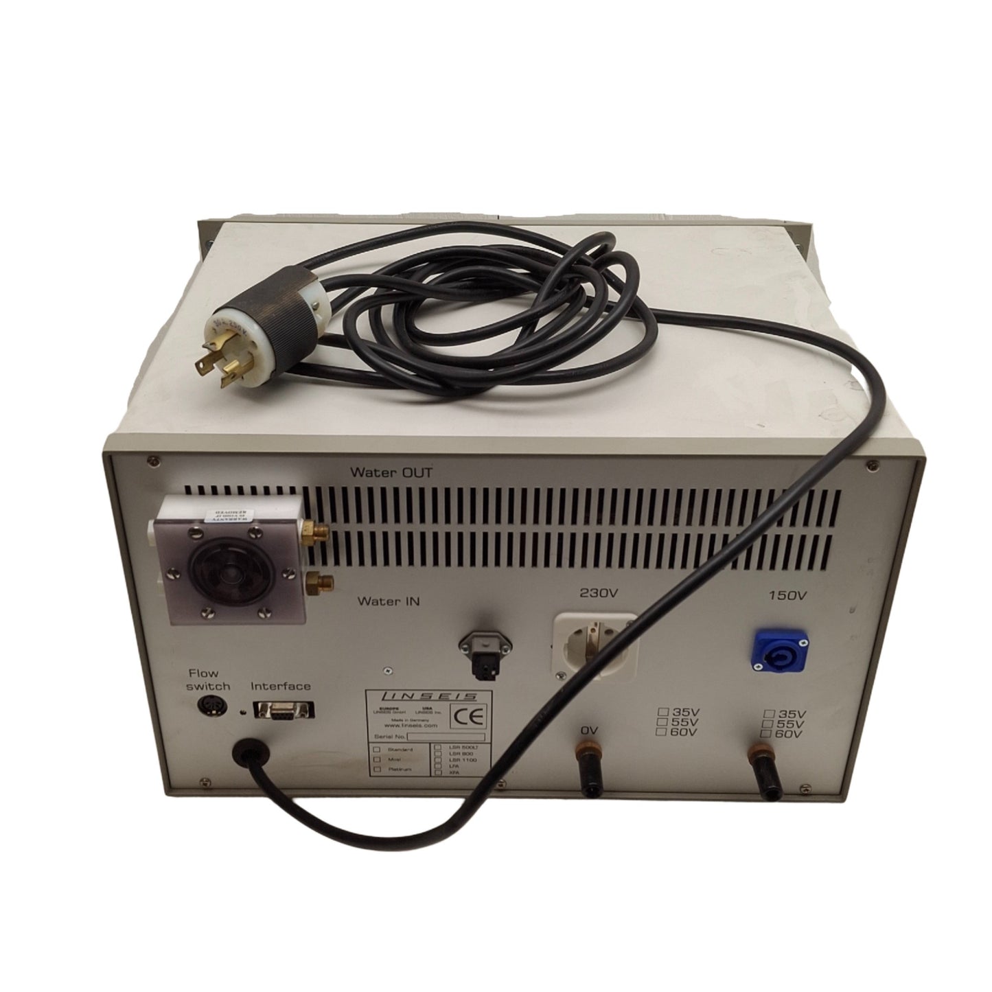 Used Linseis L70/2171 Thyristor Power Supply For DIL L75 Nuclear Laser Dilatometer
