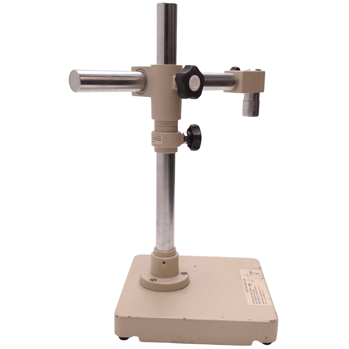 Used Olympus SZ-STU1 Stereo Microscope Stand 250x250mm Base, 437mm Arm, ø15mm Mount