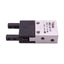 Used SMC MHQ2-6S-X17 Pneumatic Parallel Gripper, ø6mm Bore, 4mm Stroke, 0.3-0.6MPa