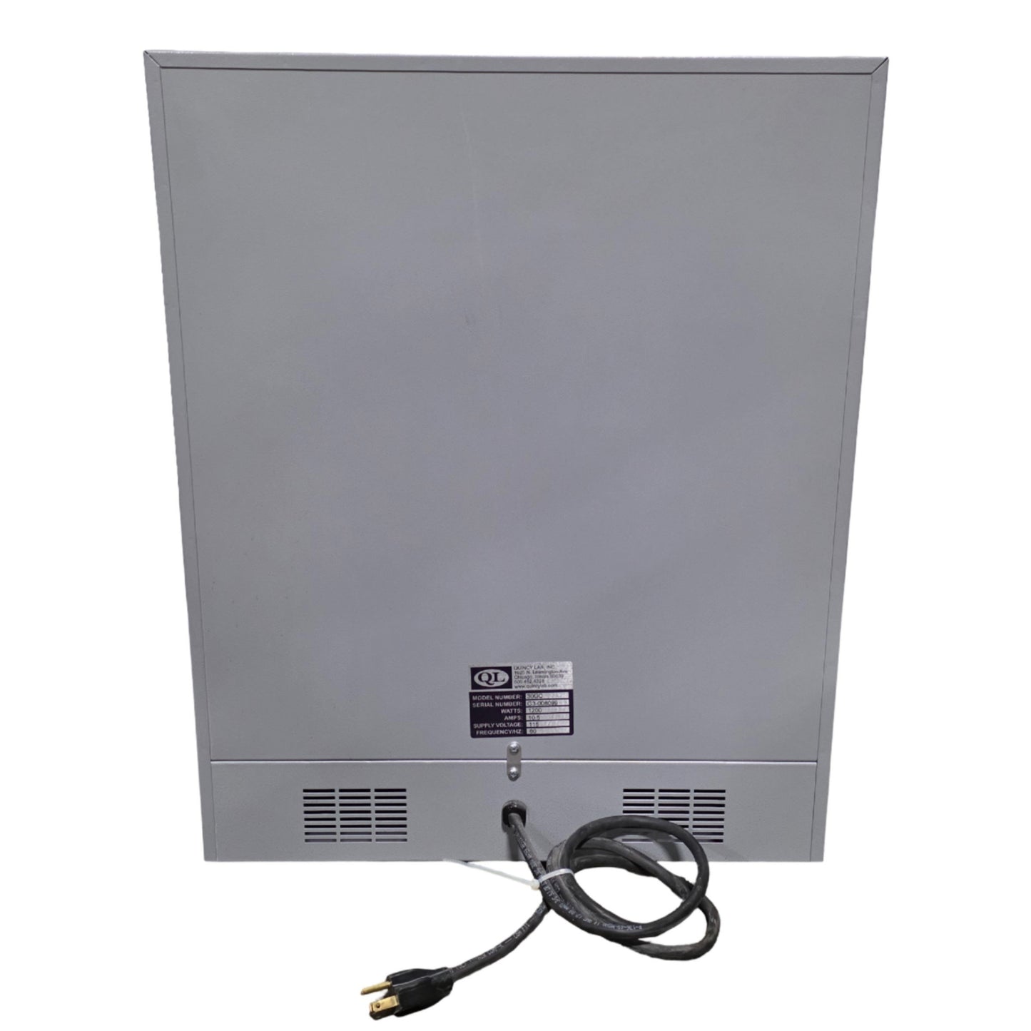 Used Quincy Lab 30GC Gravity Convection Lab Oven Amb+25°F To 450°F 2CuFt 115VAC 1200W