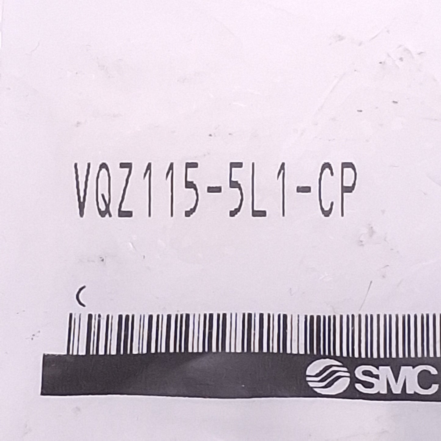 New Lot of 2 SMC VQZ115-5L1-CP Solenoid Valve, 3-Way, 0.1MPa-0.7MPa, 24VDC Coil