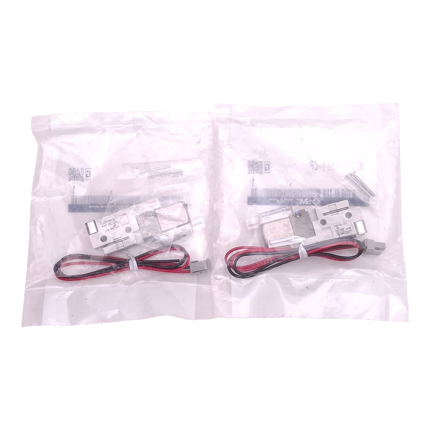 New Lot of 2 SMC VQZ115-5L1-CP Solenoid Valve, 3-Way, 0.1MPa-0.7MPa, 24VDC Coil
