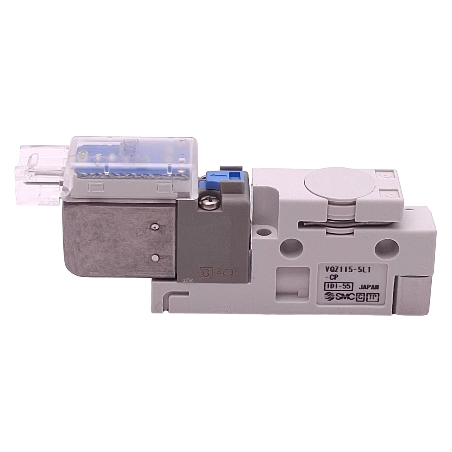 New Lot of 2 SMC VQZ115-5L1-CP Solenoid Valve, 3-Way, 0.1MPa-0.7MPa, 24VDC Coil