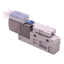 New Lot of 2 SMC VQZ115-5L1-CP Solenoid Valve, 3-Way, 0.1MPa-0.7MPa, 24VDC Coil