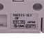 New Lot of 2 SMC VQZ115-5L1-CP Solenoid Valve, 3-Way, 0.1MPa-0.7MPa, 24VDC Coil