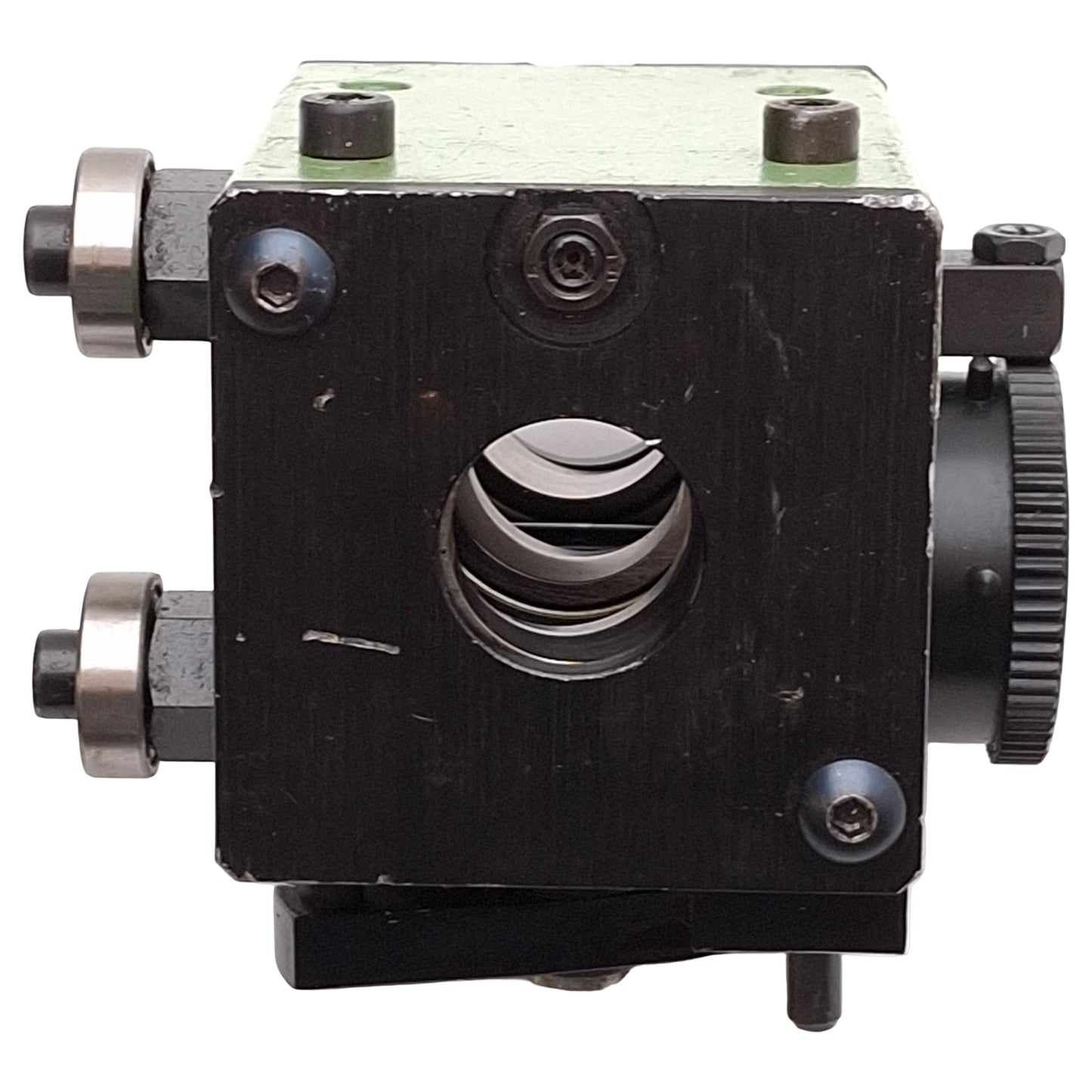 Used KMK LW-201 Linear Bi-Directional Gearbox, ø20mm Bore, 8mm Max Pitch, 70N Thrust