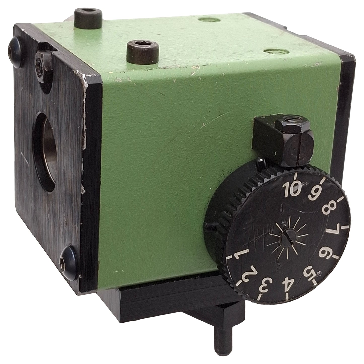 Used KMK LW-201 Linear Bi-Directional Gearbox, ø20mm Bore, 8mm Max Pitch, 70N Thrust