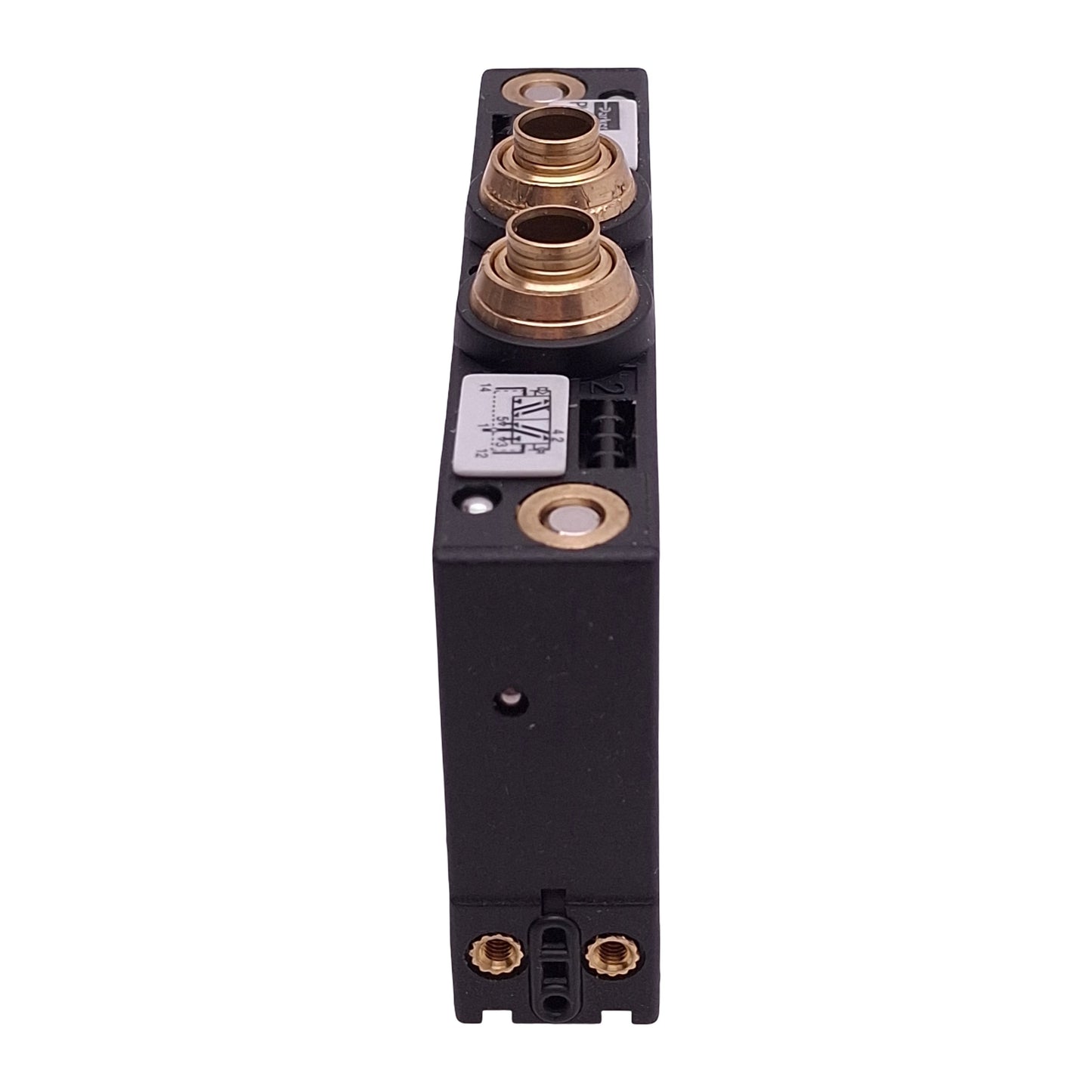 Used Parker PVL-B1226067 Inline Valve Module, 5/2-Way Double Acting, ø1/4in Push-In