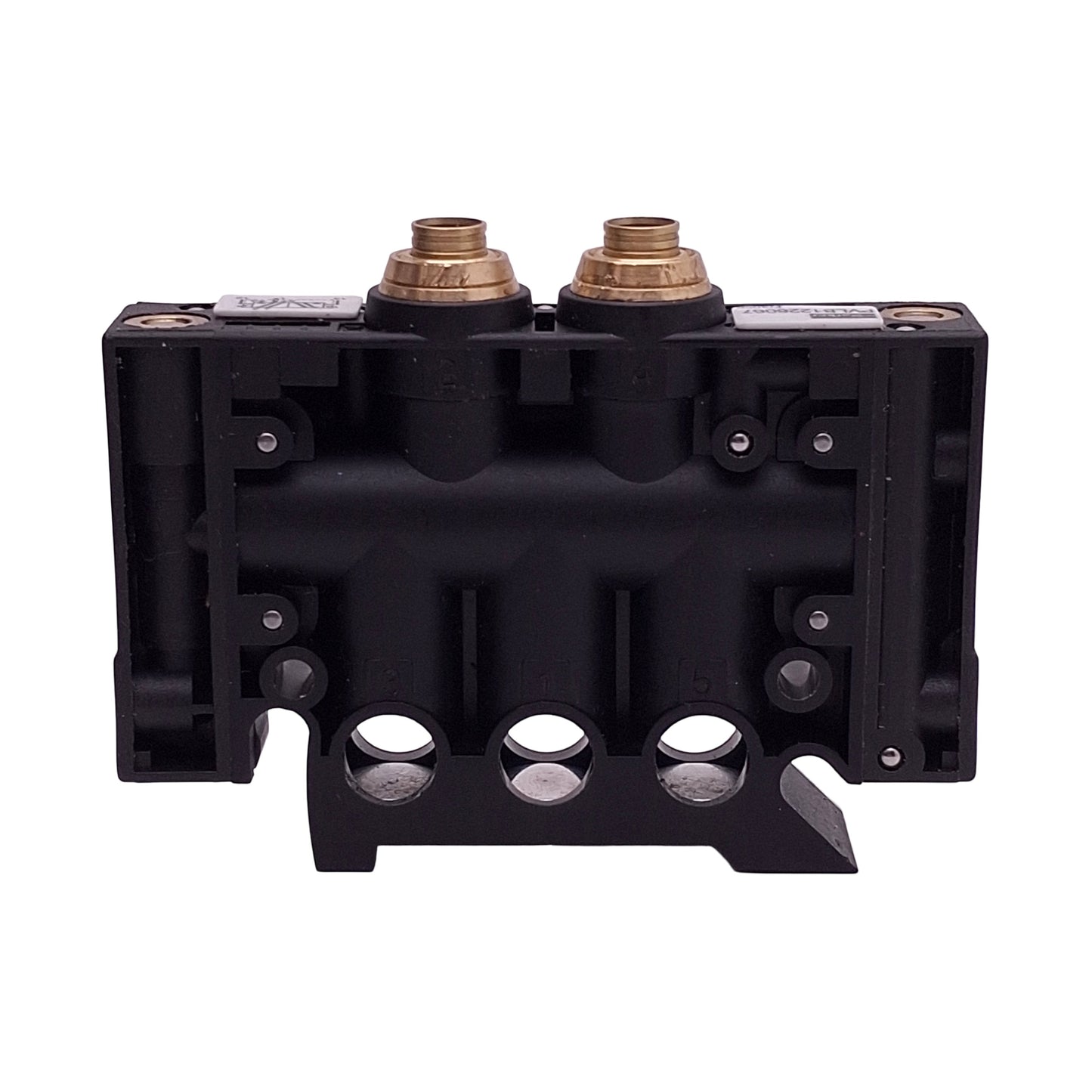 Used Parker PVL-B1226067 Inline Valve Module, 5/2-Way Double Acting, ø1/4in Push-In