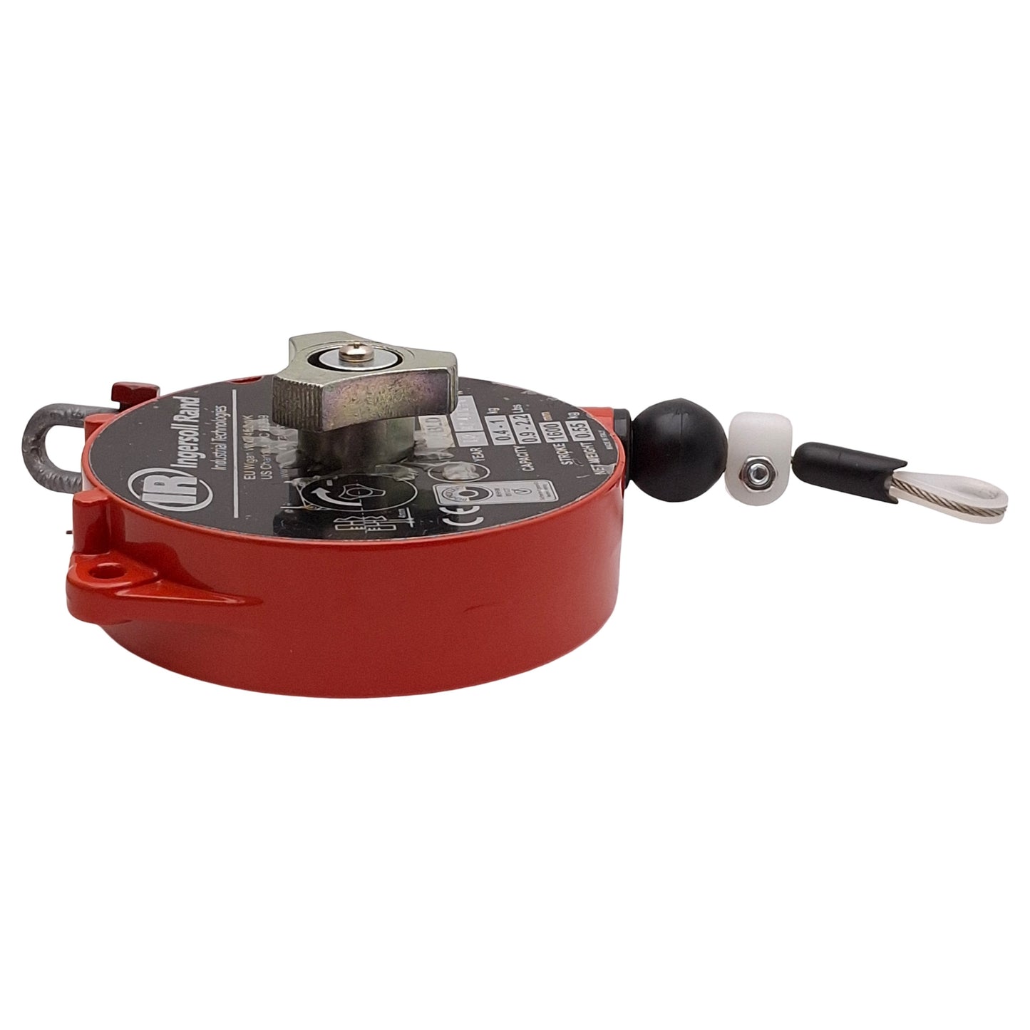 Used Ingersoll Rand BLD1 Light Duty Spring Tool Balancer, 0.9-2.2lbs, 63in Stroke