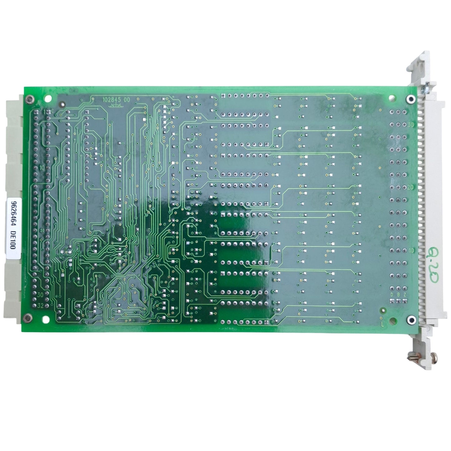 Used Resotec 90115.04 Digital Input Board 7in x 5-1/4in, (2x) DIN 41612 Connector