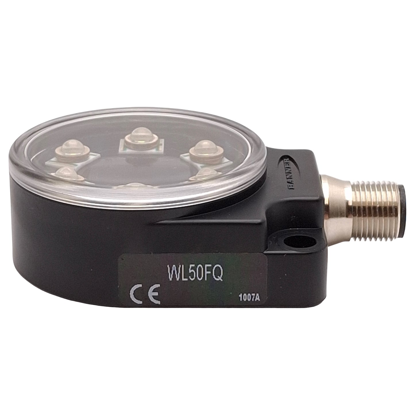 New Banner WL50FQ LED Work Light, Cool White, 12-30VDC, 4-Pin Euro QD Male