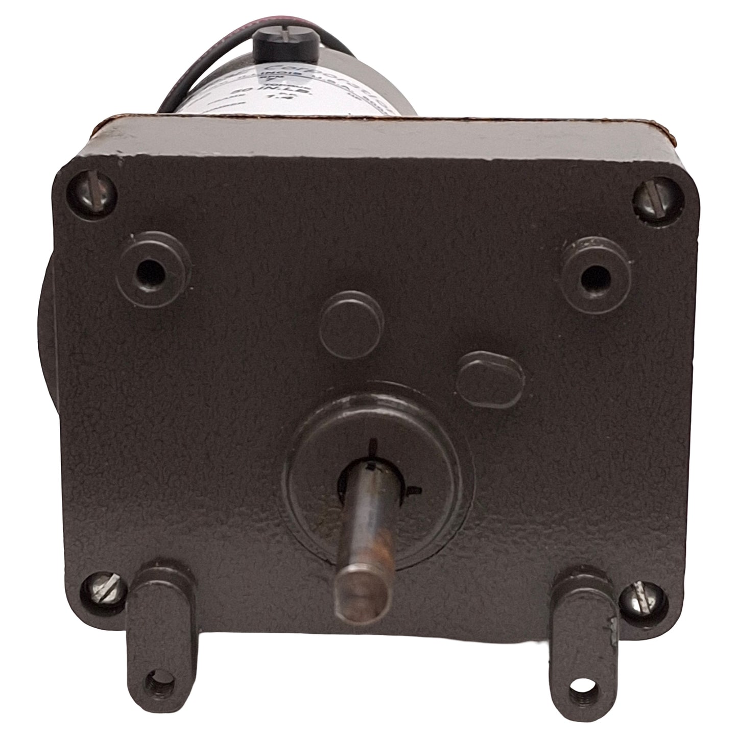 Used RAE 2315299 Electric DC Gearmotor, 400:1, 50in-lb, 7rpm, TENV, 90VDC 0.15A