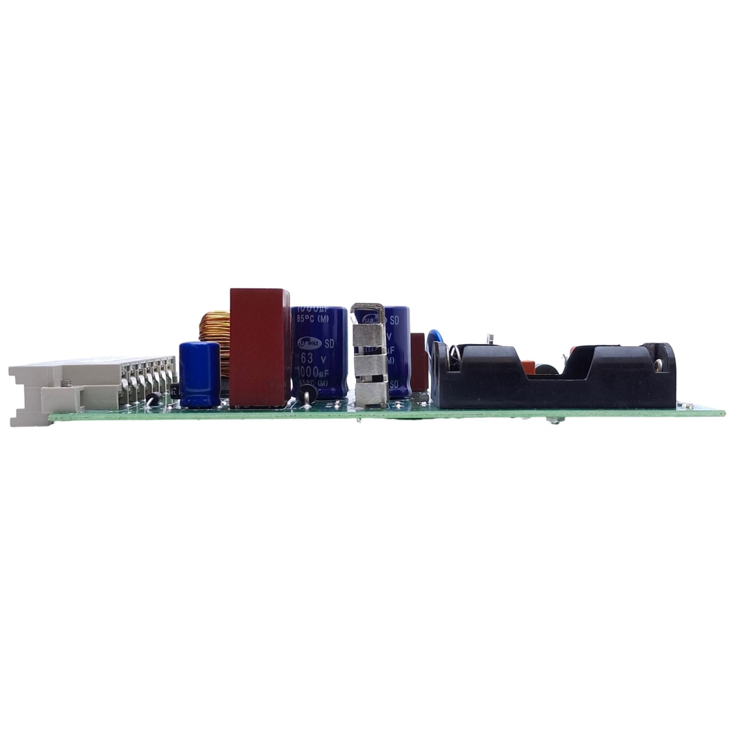 Used Resotec 91022.00 Auxiliary Power Supply Board DIN 41612 & 6-Pin Connector, 24VDC