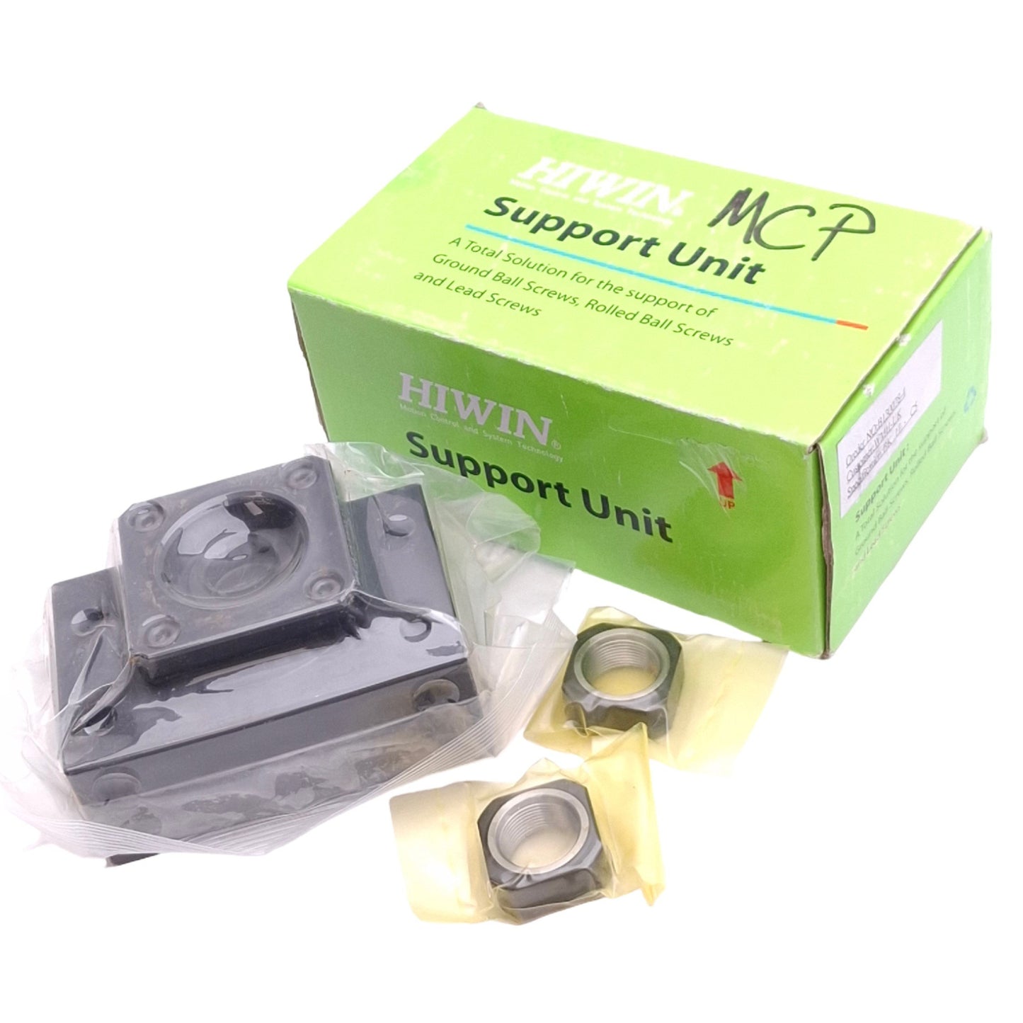 New Hiwin BK17 C5 Bearing Block Support Unit for Ballscrew, ø17mm Bore, 12.9kN Max