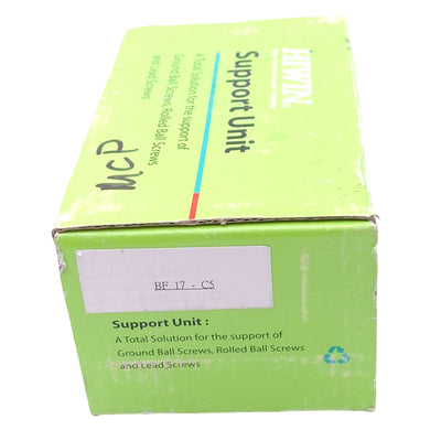 New Hiwin BF17 C5 End Support Unit for Ballscrew, ø17mm Bore, 86x64x23mm, 9.5kN Max