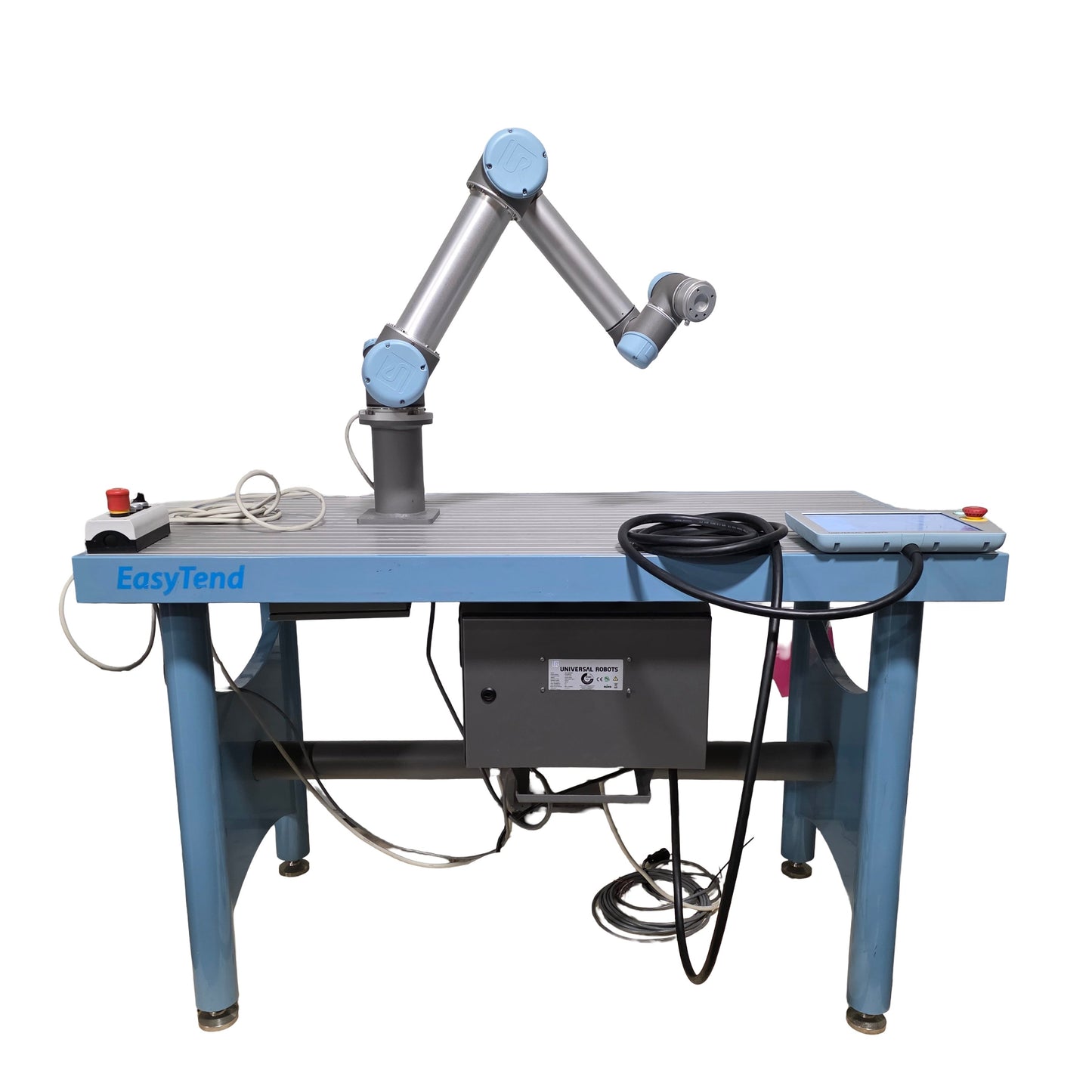 Used Universal Robots UR5 Robot With Controller Tablet And Easy Tend Table 100-240VAC