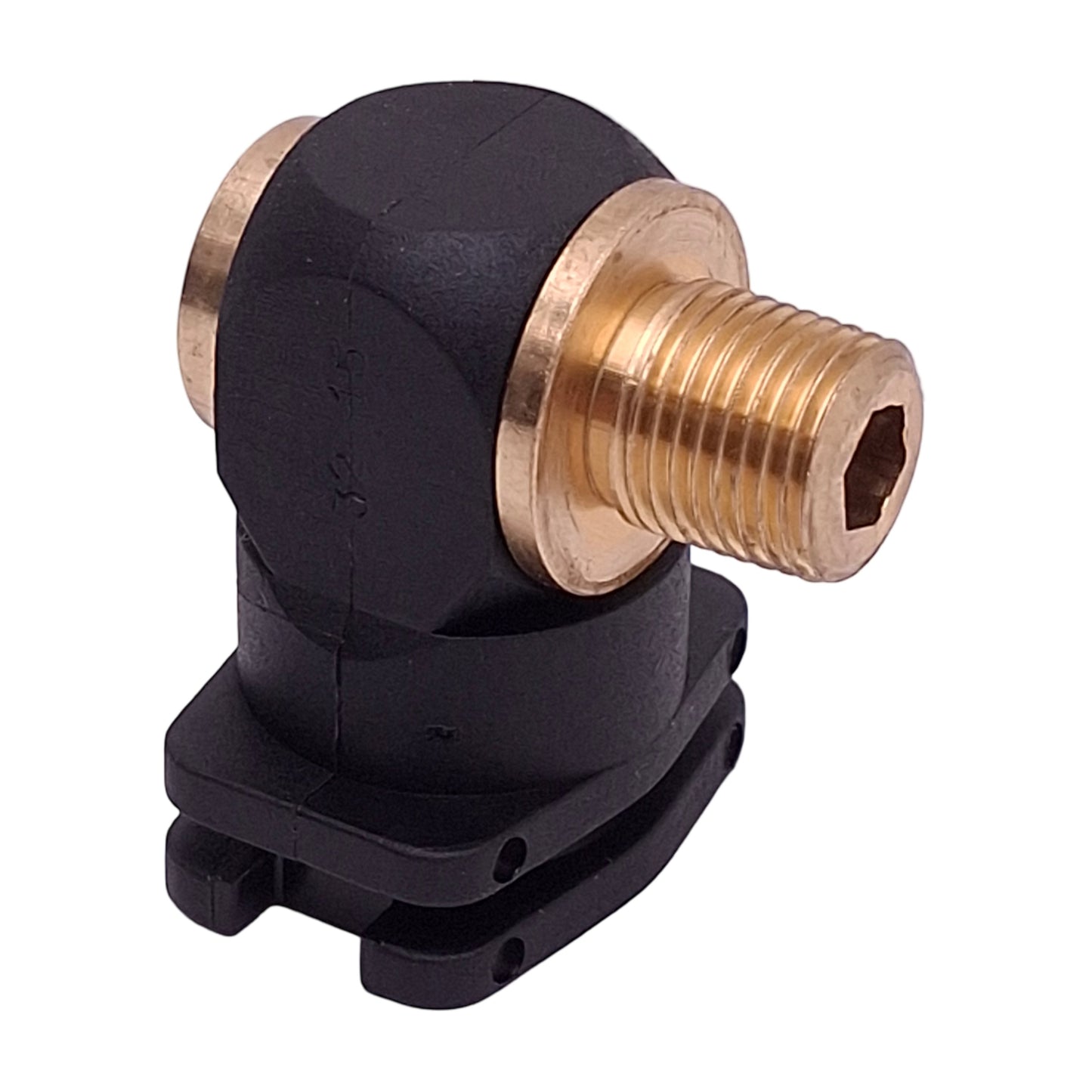 New Parker PWS-B1887 Banjo Socket, 1/8in NPT M/F, 3/16in Allen, 0-150psig