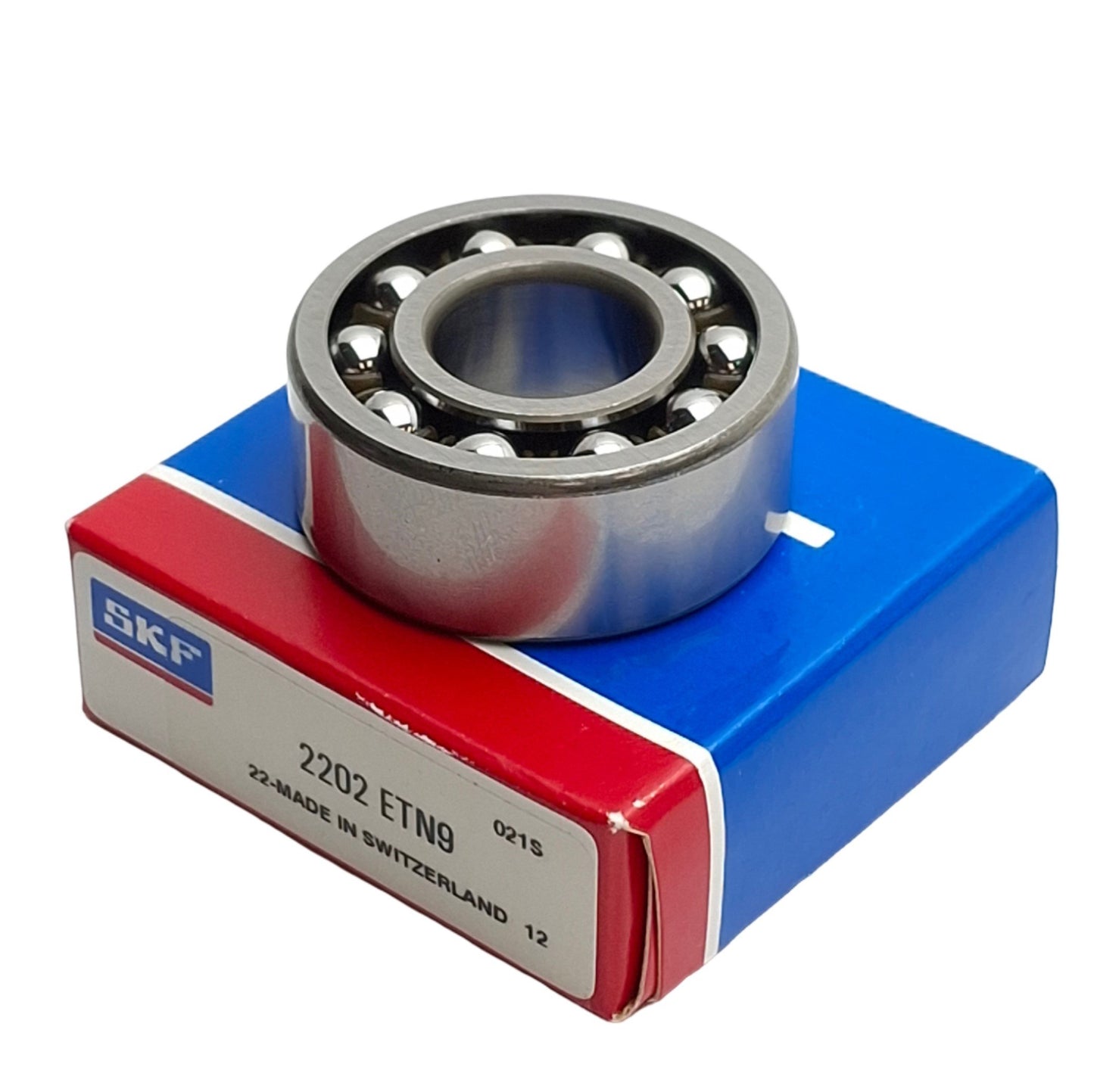 New SKF 2202 ETN9 Self Aligning Double Row Ball Bearing ø15mm ID x ø35mm OD x 14mm W