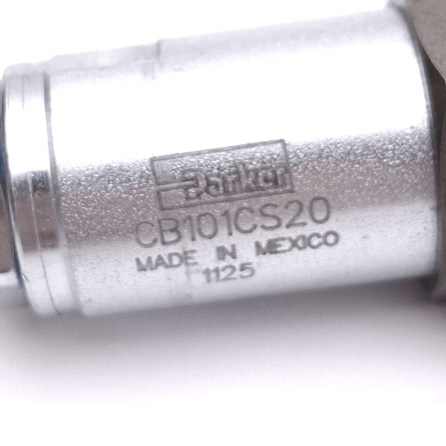 Used Parker CB101CS20 Piloted Load Control Valve, 7:1, 1000-2500psi Set, 5000psi Max