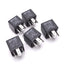 Used Lot of 5 Zettler AZ9731-1C-12DC1 Mini-ISO Automotive Relays, SPDT, 12VDC Coil