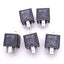 Used Lot of 5 Zettler AZ9731-1C-12DC1 Mini-ISO Automotive Relays, SPDT, 12VDC Coil