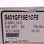 New GC Valves S401GF16E1CF5 Solenoid Valve, 2-Way N.C, 3/8in NPT, 50psi, 24VDC Coil