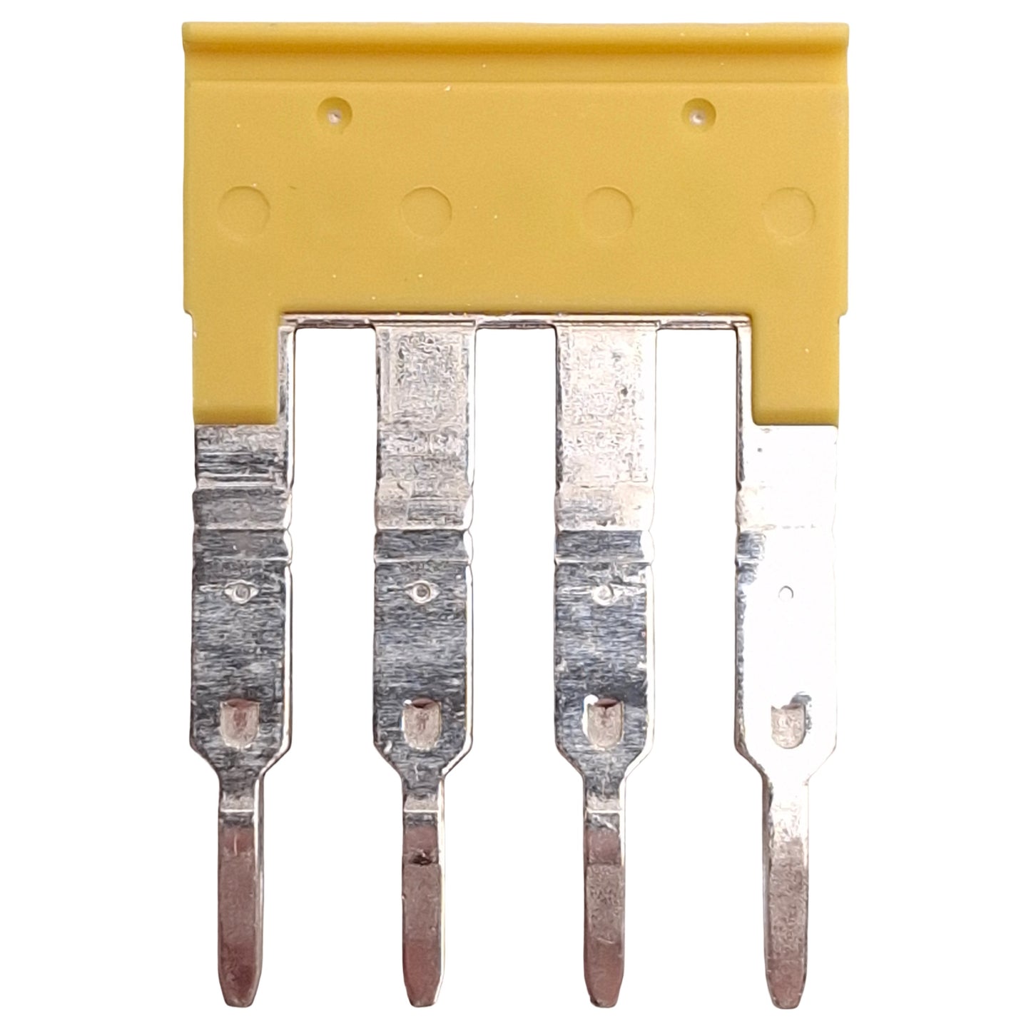 New Lot of 60 Weidmuller 1608880000 ZQV 2.5/4 Cross Connector, 4-Pole, 24A 400V