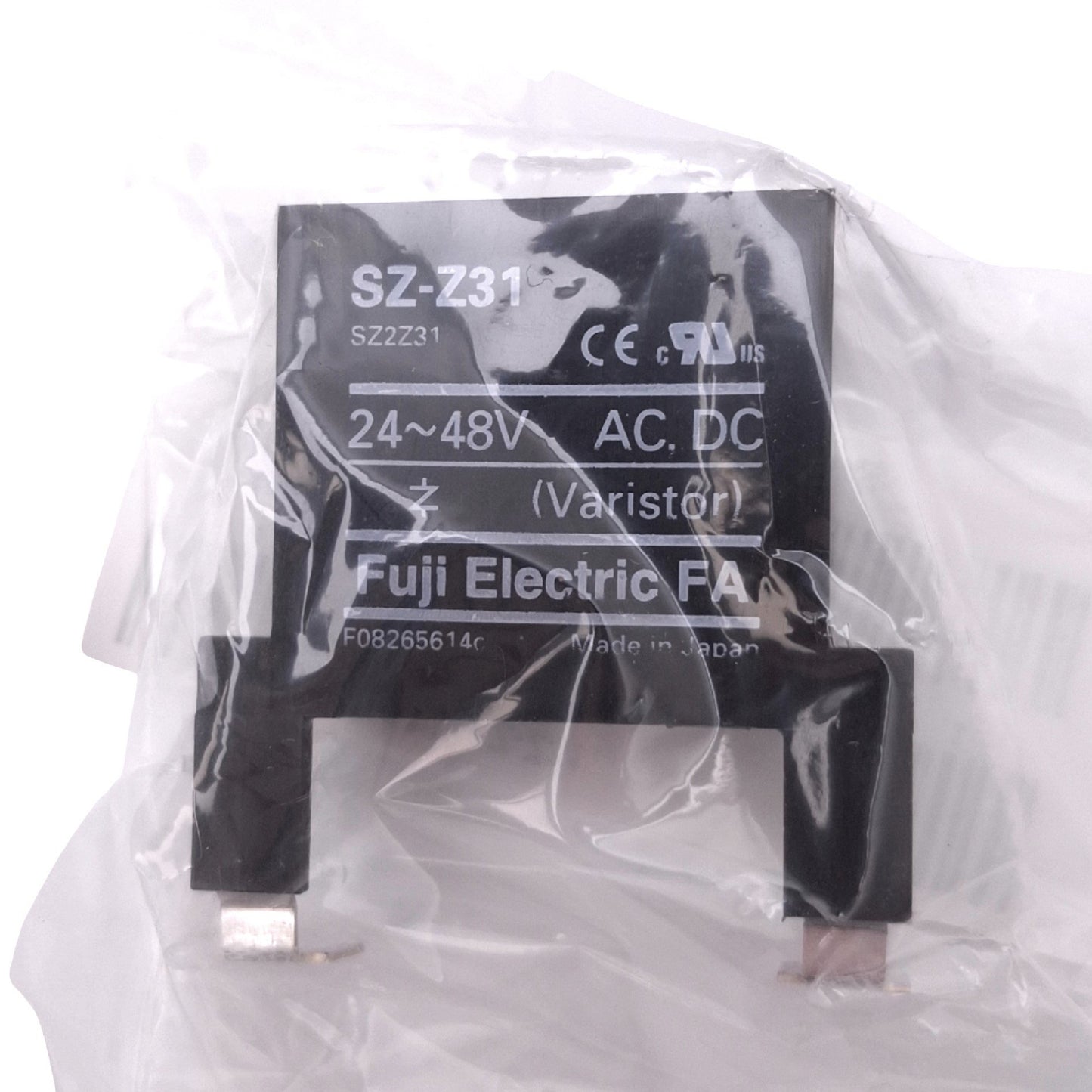 New Lot of 3 Fuji Electric SZ-Z31 Surge Suppressors, 24-48V, for SC-E Contactors