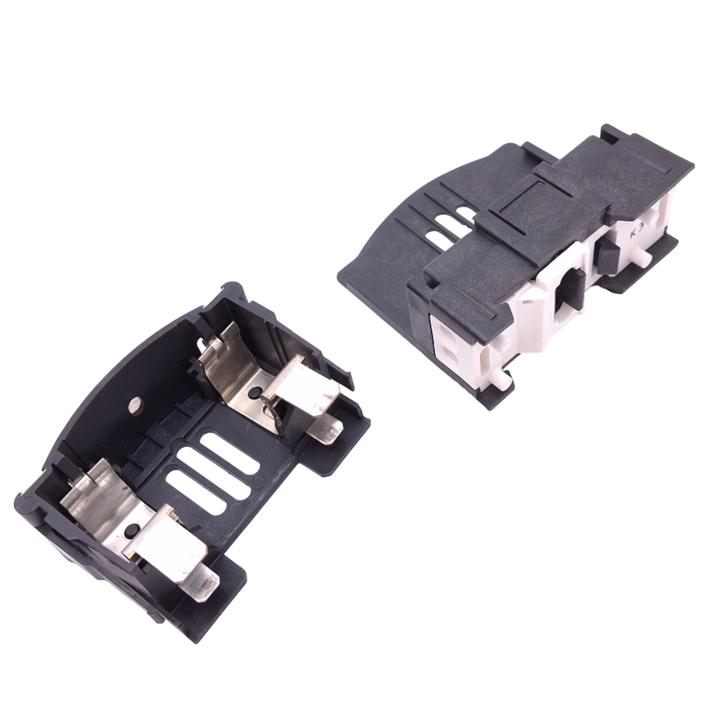 Used Eaton Bussmann JT60030 Fuse Holder, Class J 1-Pole, 30A 600VAC/DC Max, DIN Rail