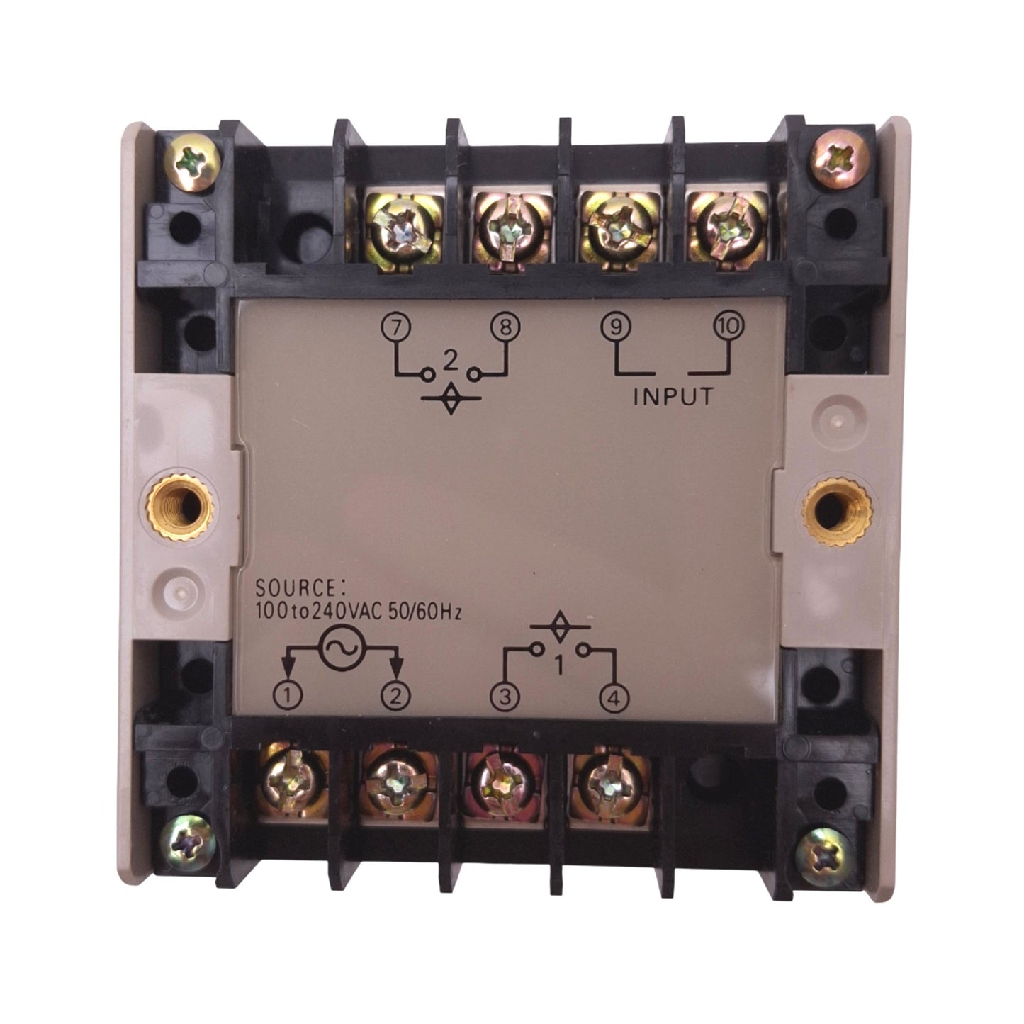 New Dayton 1XC72A Time Switch, 7-Day, SPST, 100-240VAC In, 10A 250VAC Max