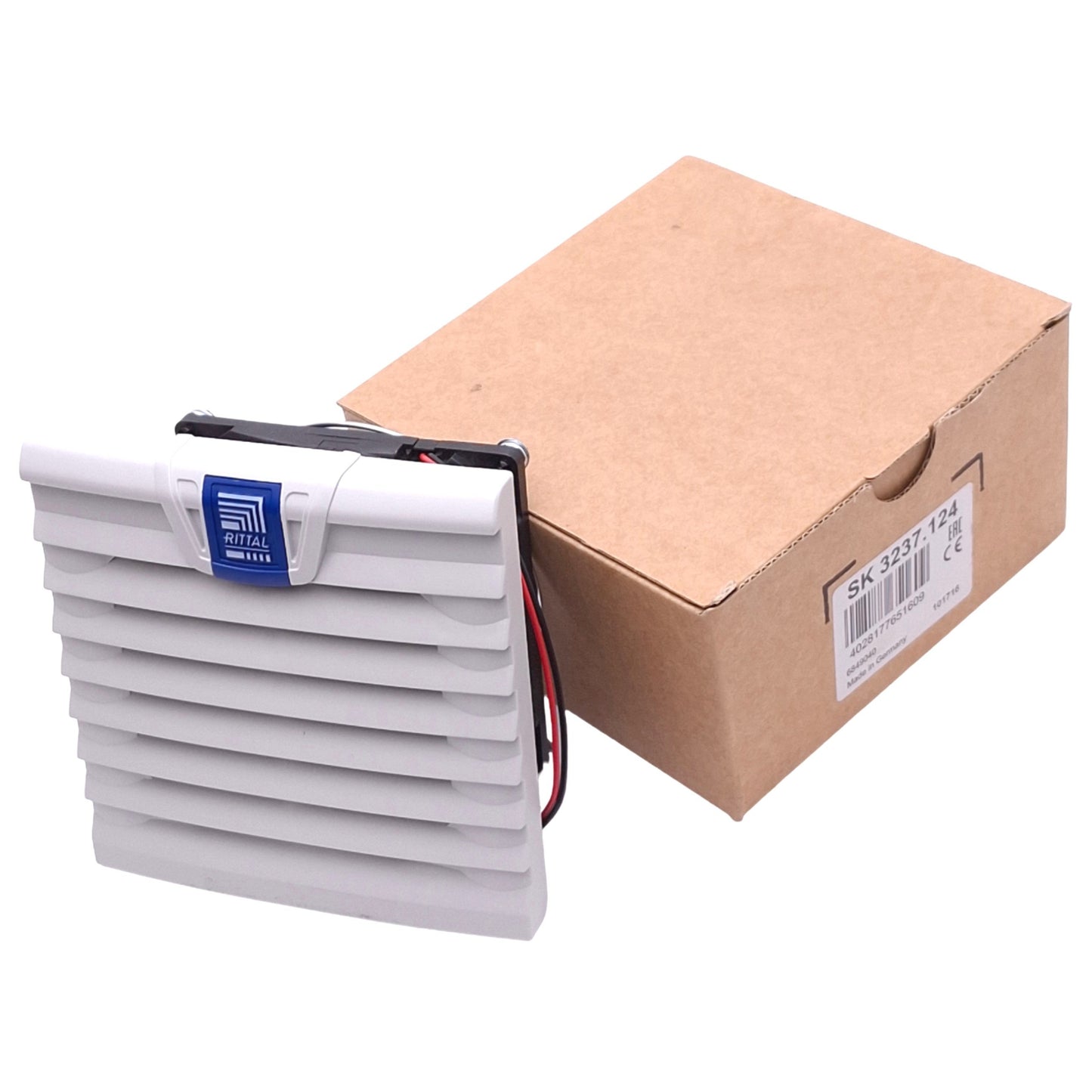 New Rittal SK 3237.124 TopTherm Enclosure Filter Fan Unit, 116.5mm, 24VDC 0.12A 3W