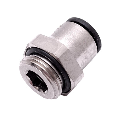 New Parker 3101 10 17 LF 3000 Pneumatic Fitting, 3/8in Male BSPP to 10mm P2C, 290psi