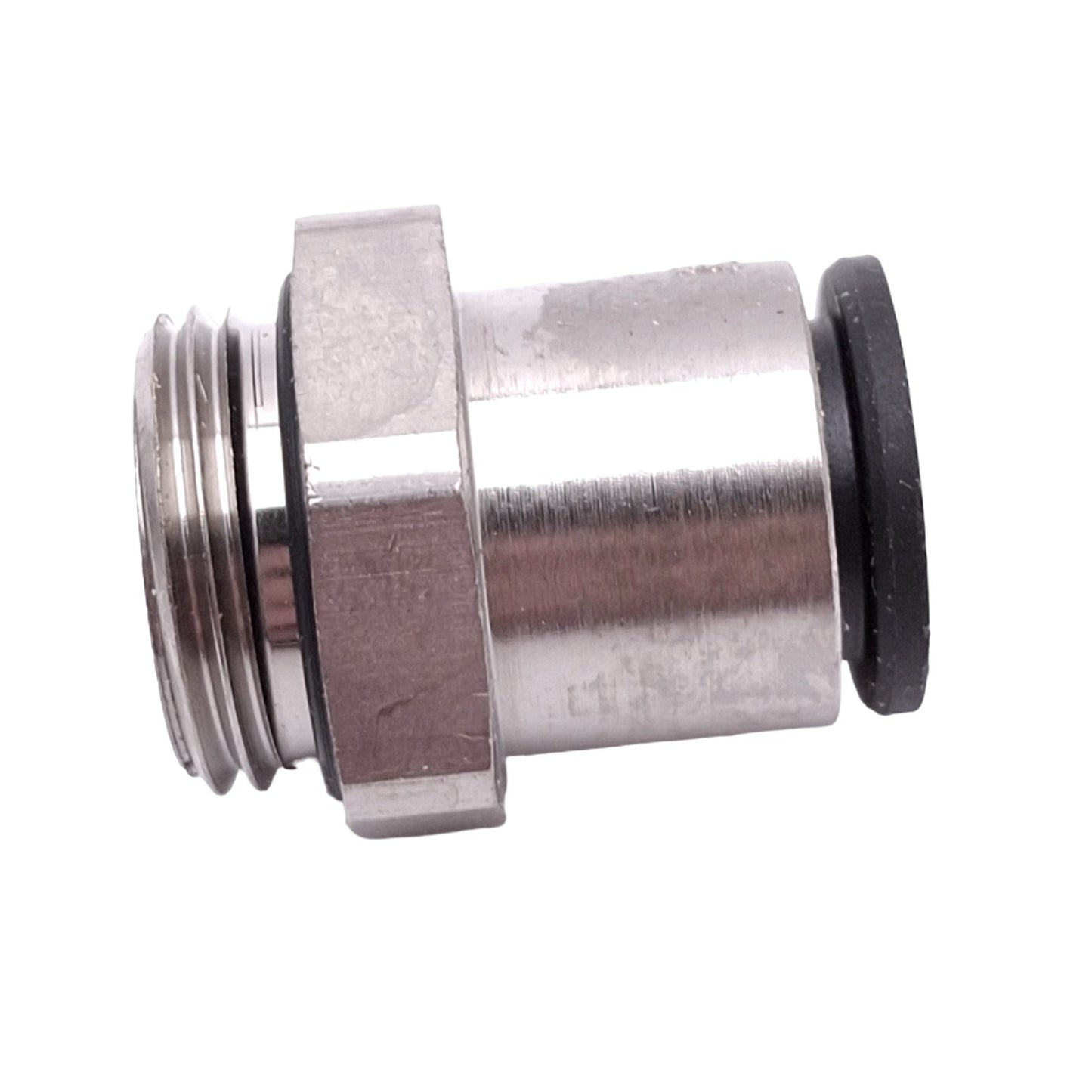 New Parker 3101 10 17 LF 3000 Pneumatic Fitting, 3/8in Male BSPP to 10mm P2C, 290psi