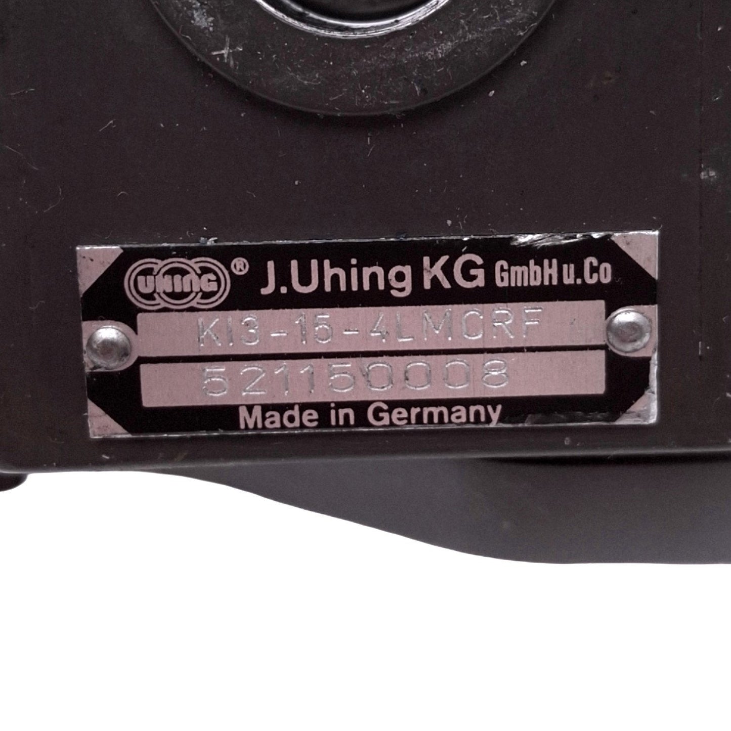 Used Joachim Uhing KI3-15-4LMCRF Rolling Ring Linear Drive, 15mm Shaft, *No Rod