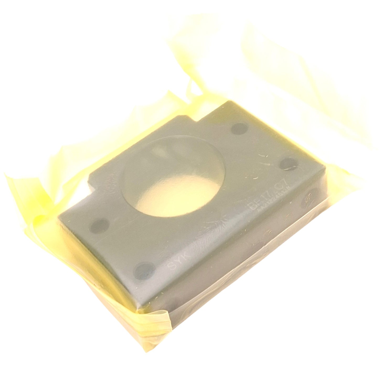 New SYK BF17-C7 Ballscrew Support Unit, ø17mm Bore, 86x64x23mm, 9.5kN Max Load