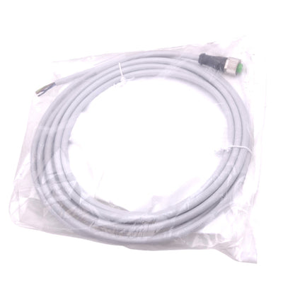 New Murr Elektronik 7000-12241-2150300 Connection Cable, 5-Pin M12 Female 125V, 3m