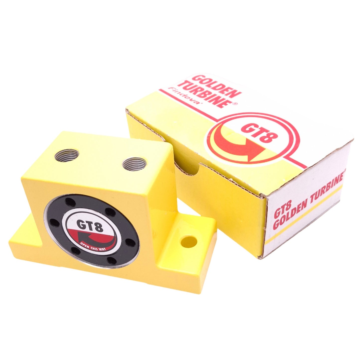 New Findeva GT8 Golden Turbine Pneumatic Vibrator, 6bar, 46000vpm, 2910N Max