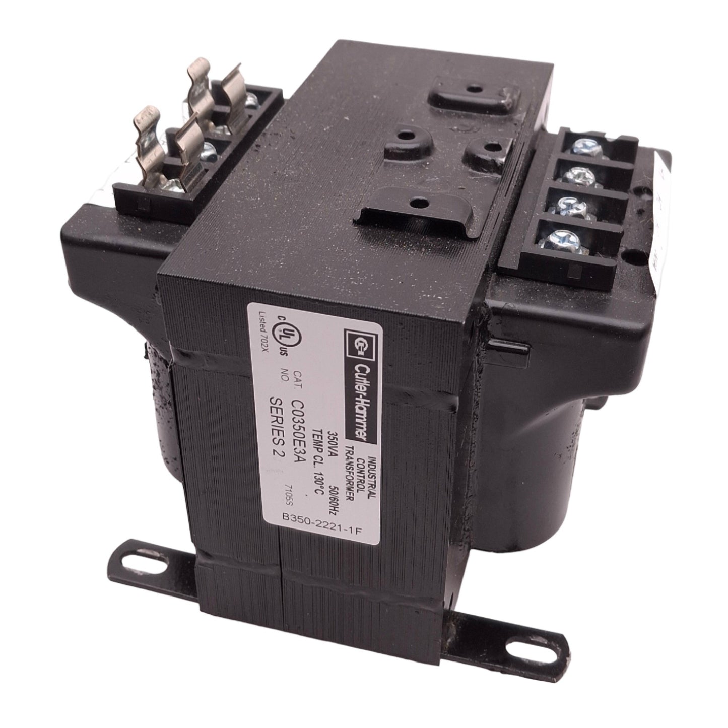 Used Cutler-Hammer C0350E3A Control Transformer 208/227VAC Primary, 120VAC Secondary