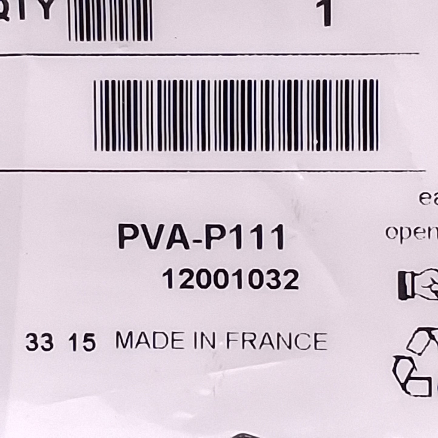 New Parker PVA-P111 Air-Pilot Actuator, For PVL-B/C Valve, ø4mm Push-In, 15mm