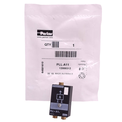 New Parker PLL-A11 High-Speed Pneumatic Logic Control Valve, 3-8bar, 180l/min